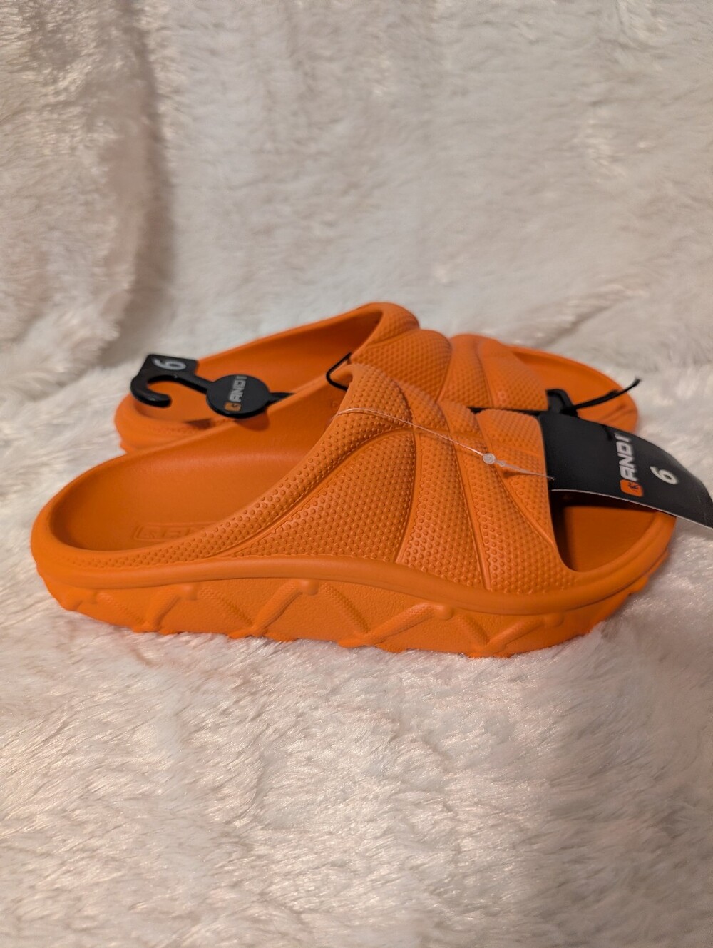 And1 Basketball Orange Men’s Slide Sandals